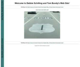 Bundlings.com(Debbie Schilling and Tom Bundy's Web Site) Screenshot