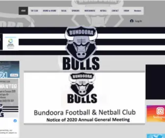 Bundoorabulls.com.au(Home of the Bulls) Screenshot