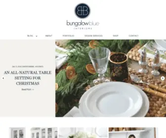 Bungalowblueinteriors.com(Bungalow Blue Interiors) Screenshot