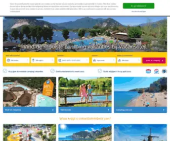 Bungalowparcs.nl(Campings met stacaravans en tenten) Screenshot