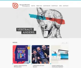 Bungartbessler.com(Kreativagentur für Employer Branding) Screenshot
