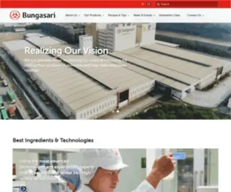 Bungasari.com(Bungasari Flour Mills Indonesia) Screenshot