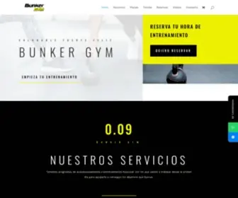 Bunkergym.net(Bunker Gym) Screenshot