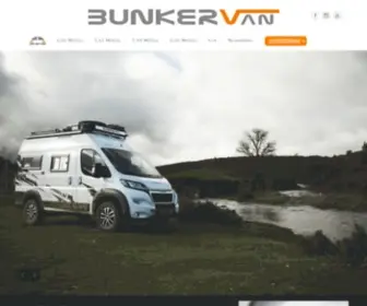 Bunkervan.es(Fabricación de Autocaravanas camper) Screenshot
