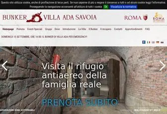 Bunkervillaada.it(Associazione Roma Sotterranea) Screenshot