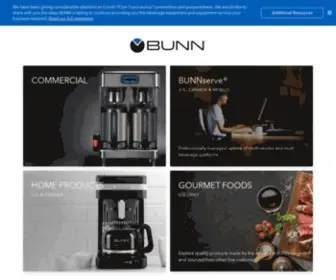 Bunn.com(Matic Corporation) Screenshot