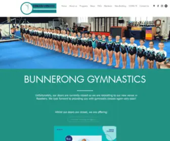 Bunneronggym.com.au(Bunnerong Gymnastics) Screenshot