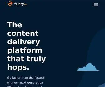 Bunny.net(The Content Delivery platform that truly Hops) Screenshot