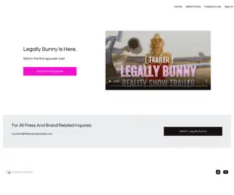 Bunnybarbie.com(Watch Legally Bunny) Screenshot