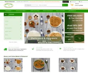 Bunnyland.in(Online grocery store and all your home daily needs in Chennai. Bunny Land) Screenshot