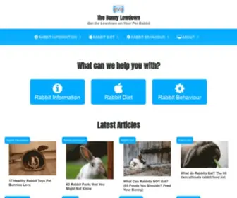 Bunnylowdown.com(The Bunnylowdown) Screenshot