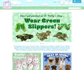 Bunnyslippers.com(Bunny Slippers) Screenshot