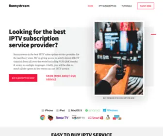 Bunnystream.com(Bunnystream) Screenshot