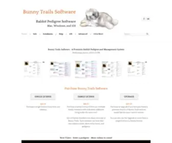 Bunnytrailssoftware.com(Bunny Trails Software) Screenshot