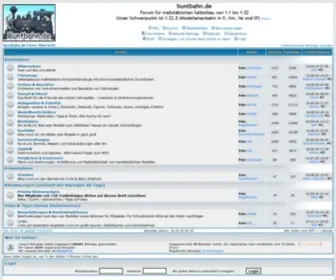 Buntbahn.de(Modellbahn-Forum für maßstäblichen Modellbau von 1:1) Screenshot