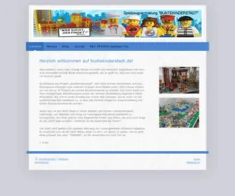 Buntekinderstadt.de(Startseite) Screenshot