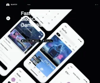 Buntoy.com(Fast & Secure BlockChain Game Wallet) Screenshot