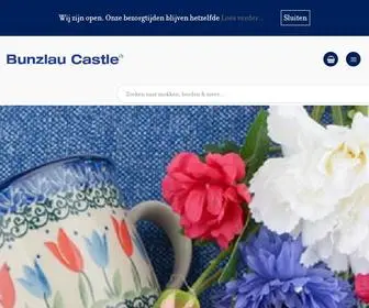 Bunzlaucastle.nl(Paas collectie 2020) Screenshot