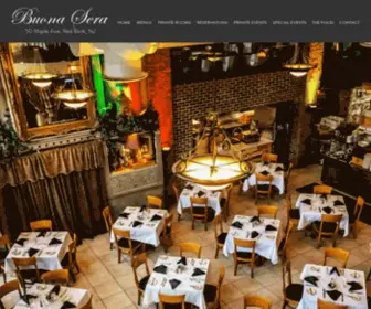 Buona-Sera.com(Italian Restaurant in Red Bank NJ) Screenshot