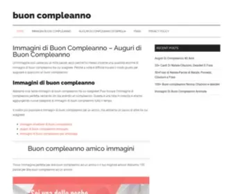 Buoncompleannoo.com(Buoncompleannoo) Screenshot