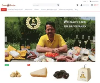 Buongusto-Shop.de(Frische Trüffel) Screenshot