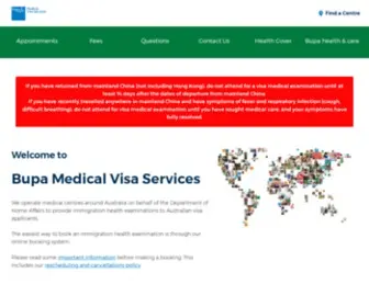 Bupamvs.com.au(The easiest way to make an appointment) Screenshot