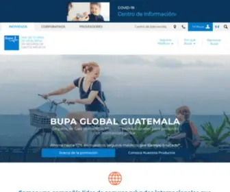 Bupasalud.com.gt(Seguros de Salud Internacional) Screenshot