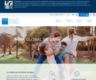 Bupasalud.com(Seguros de Salud Internacional) Screenshot