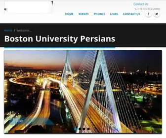 Bupersians.com(Boston University Persians) Screenshot