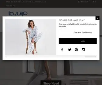 Buppajamas.com(BUp Pajamas) Screenshot