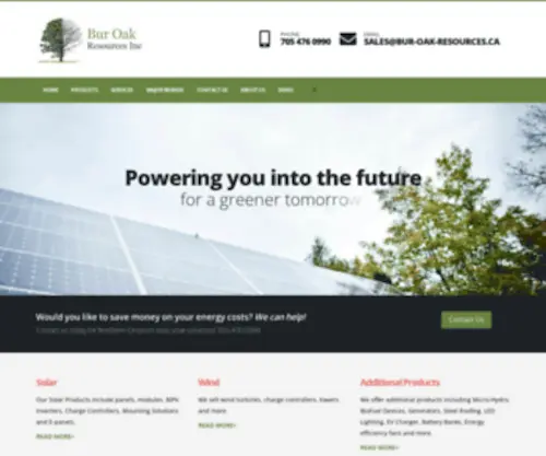 Bur-Oak-Resources.ca(Bur Oak Resources) Screenshot