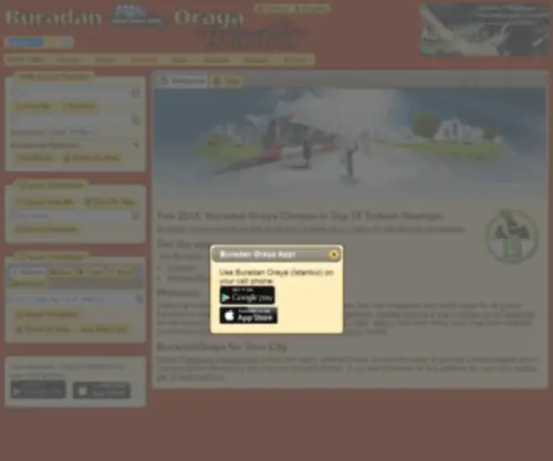 Buradanoraya.com(Bus, Boat, Train & Tram Journey Planner) Screenshot