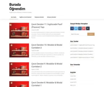 Buradaogrendim.com(Buradaogrendim) Screenshot