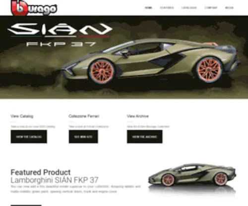 Burago.com(Bburago) Screenshot