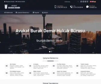 Burakdemir.av.tr(Avukat Burak Demir) Screenshot