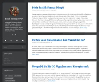 Buraksenyurt.com(Burak Selim Şenyurt) Screenshot