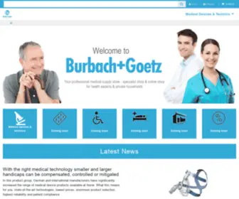 Burbach-Goetz.com(Ceres Webshop) Screenshot