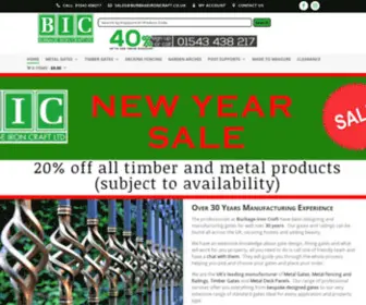 Burbageironcraft.co.uk(Burbage Iron Craft) Screenshot