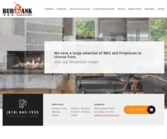 Burbankfireplace.com(Fireplace Store) Screenshot