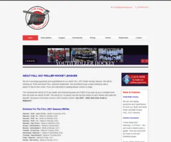 Burbankrollerhockey.com(THE CAGE Roller Hockey Rink) Screenshot