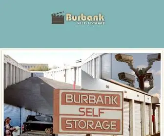 Burbankselfstorage.com(Burbank Self Storage) Screenshot