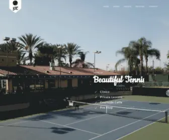 Burbanktenniscenter.com(The Burbank Tennis Center) Screenshot