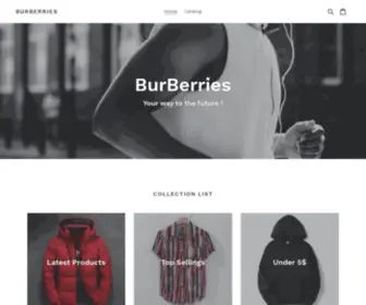 Burberries.com(burberries) Screenshot