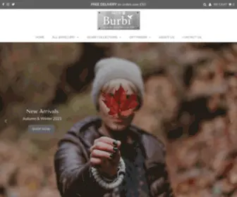 Burbi.co.uk(Sterling Silver Jewellery) Screenshot