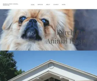 Burchcreekanimalhospital.com(Burch Creek Animal Hospital) Screenshot