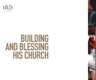 Burchfield.org(Building and Blessing His Church) Screenshot