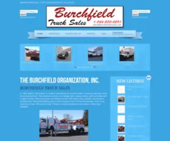 Burchfieldtrucks.com(The Burchfield Organization) Screenshot