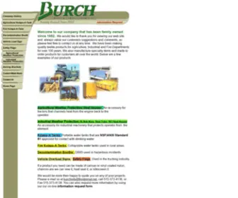 Burchkolaps-A-Tank.com(Burch Manufacturing Company) Screenshot