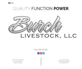 Burchlivestock.com(Burch Livestock) Screenshot