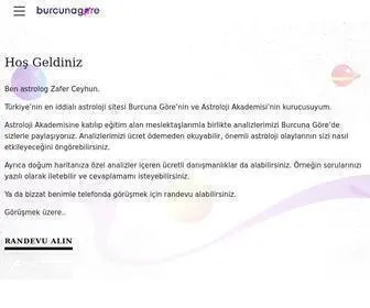 Burcunagore.com(Astrolog Zafer Ceyhun) Screenshot